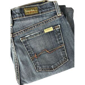 David Kahn Size 6 Medium Wash Straight Leg Jeans